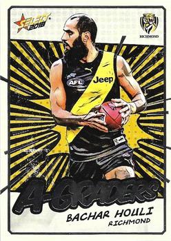 2018 Select Footy Stars - A-Graders #AG40 Shaun Grigg Front
